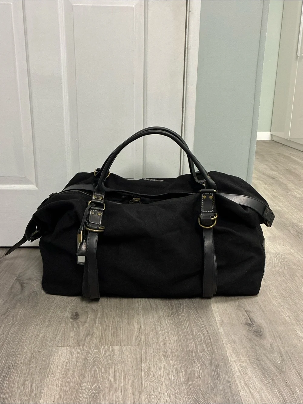 NWT $2498 John Varvatos Collection Traveler Duffle Bag